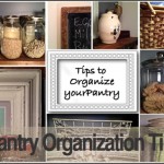 Tips to organize your pantry