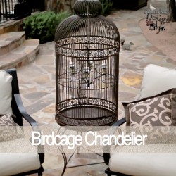Birdcage chandelier Country Design Style