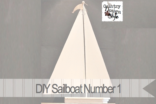 DIY Sailboat Number 1 Country Design Style FP3