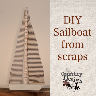 DIY Sailboat From Scraps