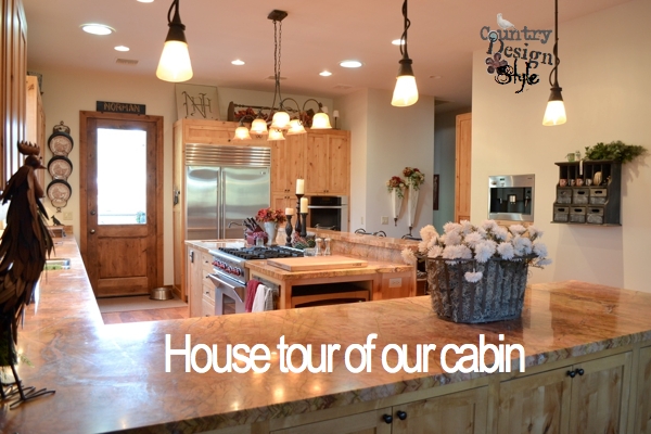 House tour of our cabin, as it is today!