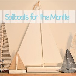 Sailboats for the Mantle Country Design Style FP