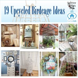 19 Upcycled Birdcage Graphics Country Design Style