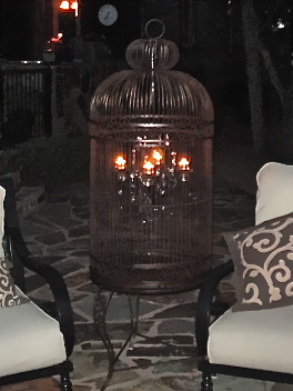 night birdcage country design style