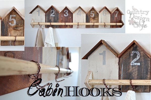 Cabin Hooks Country Design Style FP