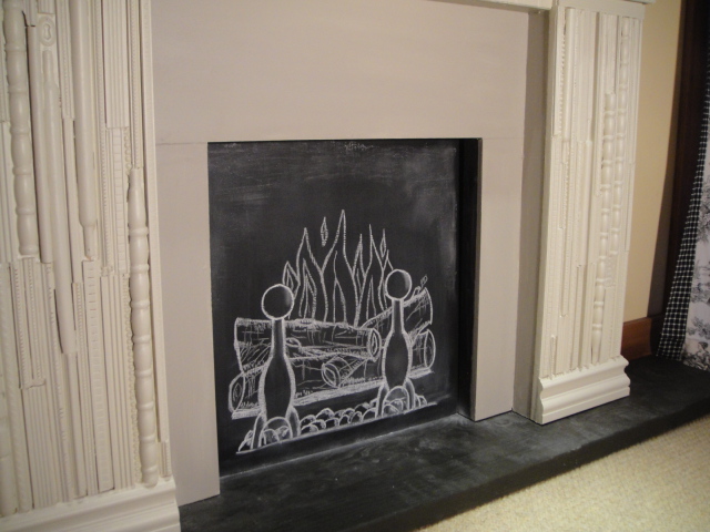Chalk fire Country Design Style