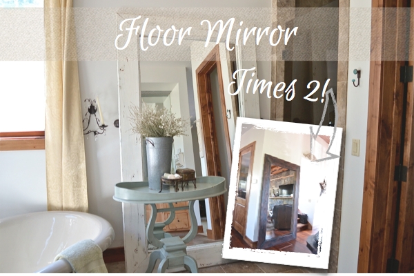 Floor Mirror Country Design Style FP