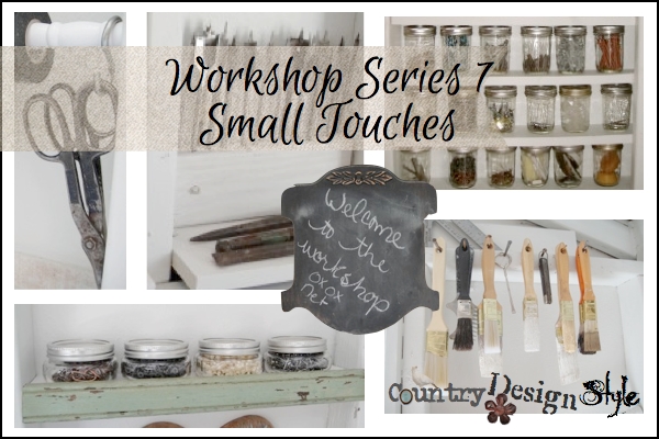 Workshop Series 7 Small Touches