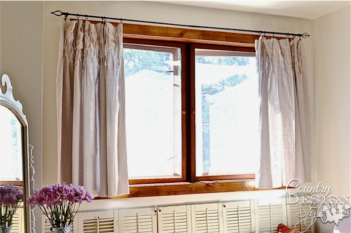 hanging-drop-cloth-curtains-country-design-style