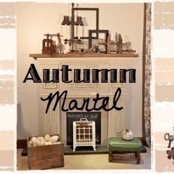 Autumn Mantel Country Design Style