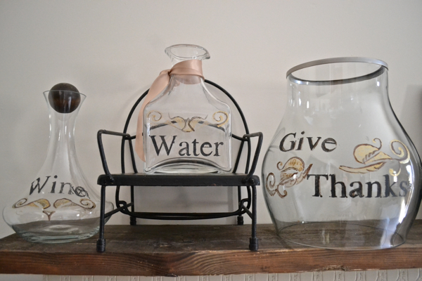 Glass containers Vintage inspired Country Design Style-5