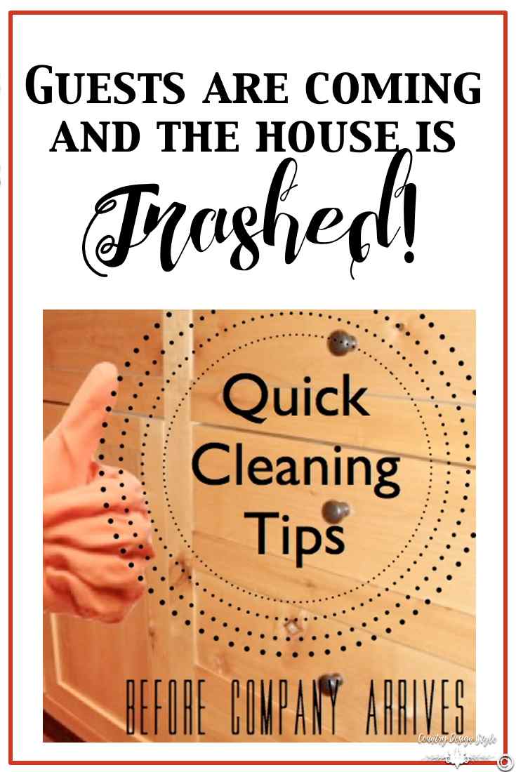 Quick-Cleaning-Tips | Country Design Style | countrydesignstyle.com