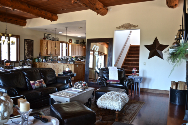 Living room http://countrydesignstyle.com #hometour