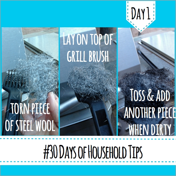 30DaysofHouseholdTips Day 1