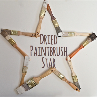 Dried Paintbrush Star