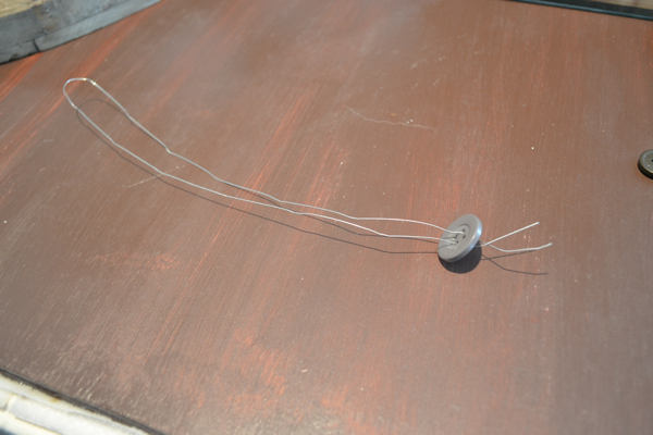 Wire and Button Mirror-2