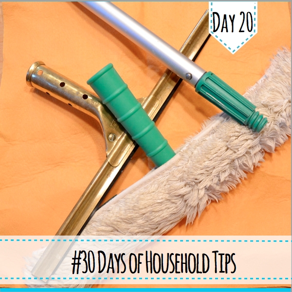 30 days of household tips day 20