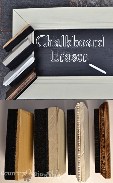 chalkboard eraser http://countrydesignstyle.com #chalkboarderasers