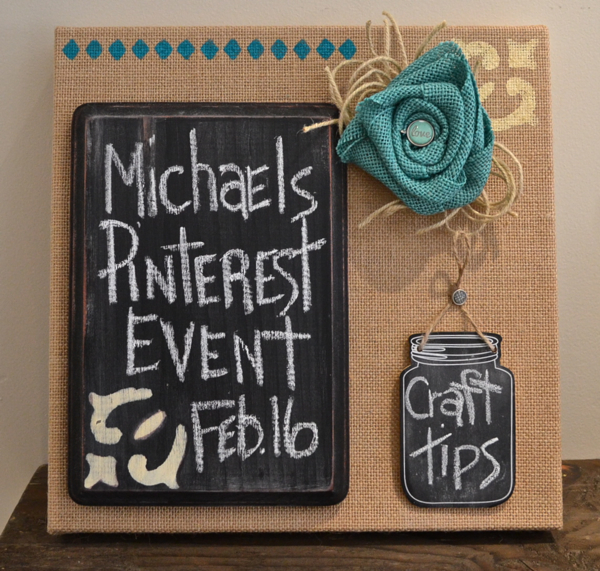 Michaels Hometalk Pinterest Event
