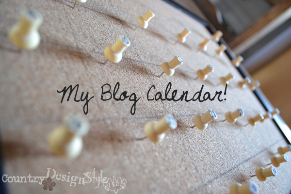 blog calendar https://countrydesignstyle.com #blogcalendar #calendar
