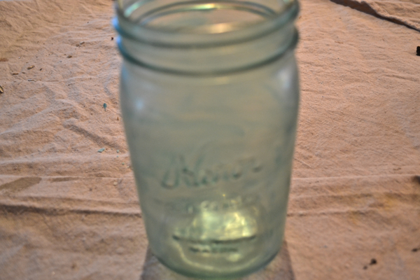 Sea-glass-mason-jar-courtry-design-style-3 #seaglassmasonjar