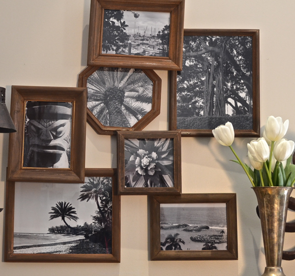 close up rustic layered frames http://countrydesignstyle.com
