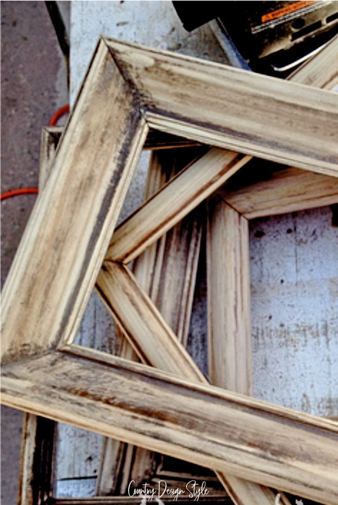 Sanded frames