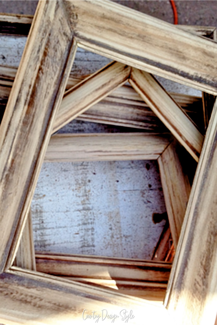 Rustic Layered Frames