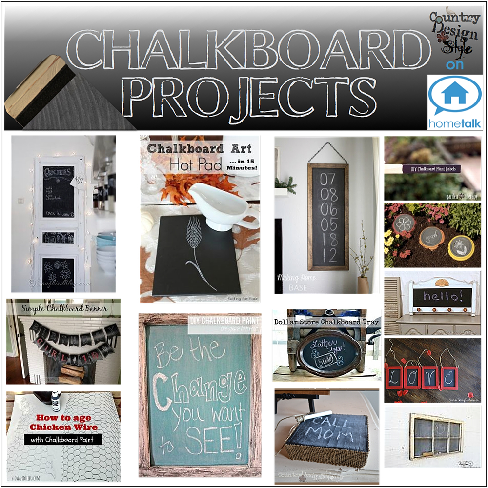 Chalkboard Projects on Hometalk