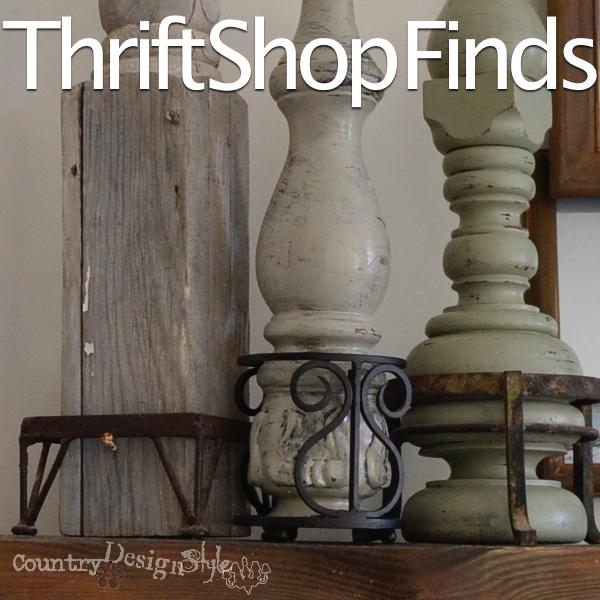 thrift shop finds http://countrydesignstyle.com #thriftshop #decor 