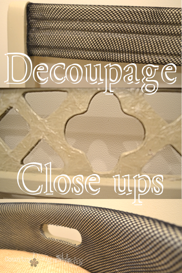 decoupage close up http://countrydesignstyle.com