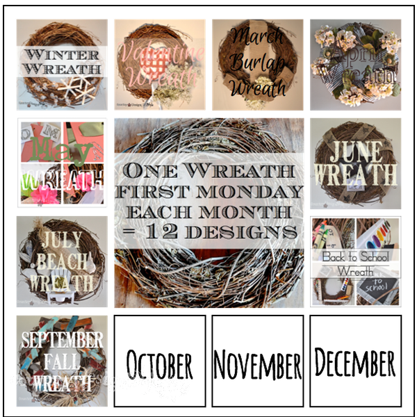 one wreath 12 ways http://countrydesignstyle.com #fall #wreath #rustic