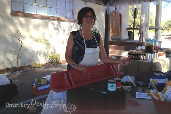 thrift benefit painting demo http://countrydesignstyle.com