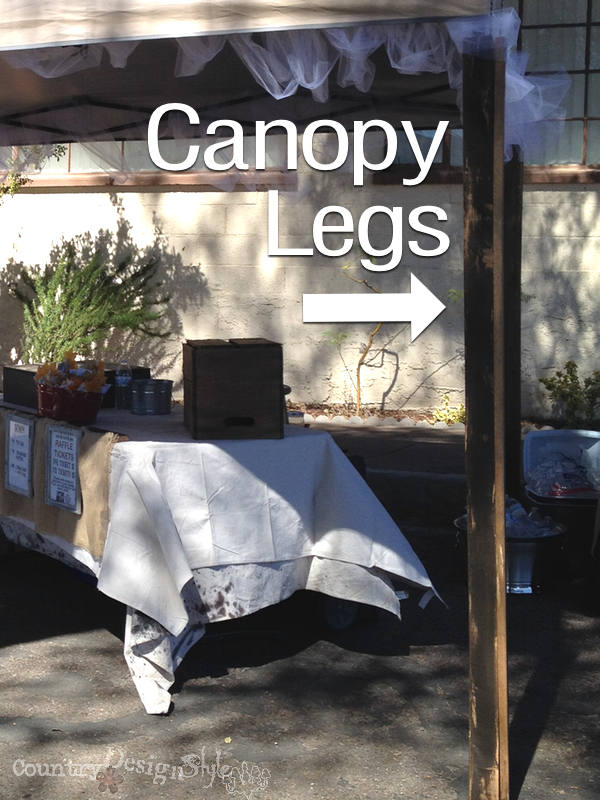 canopy legs http://countrydesignstyle.com