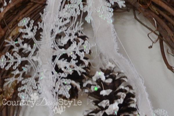 December Wreath and Ivory Snow