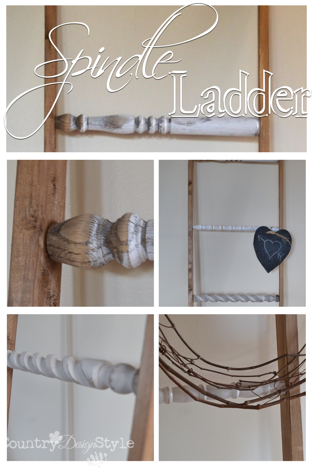 Spindle-ladder-close-up-county-design-style-pn4