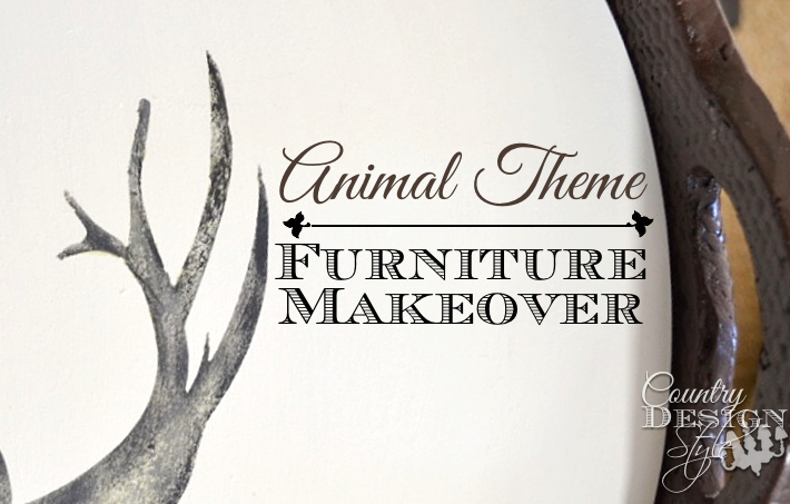 Animal Theme Furniture Makeovers
