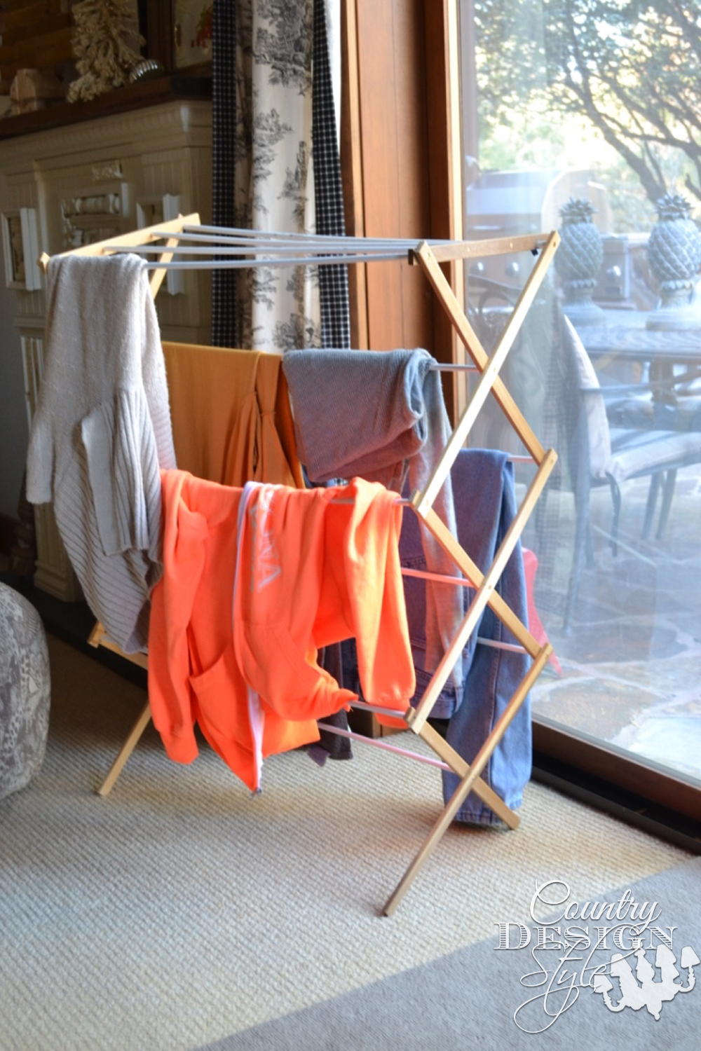 Wonky drying rack | Country Design Style | countrydesignstyle.com