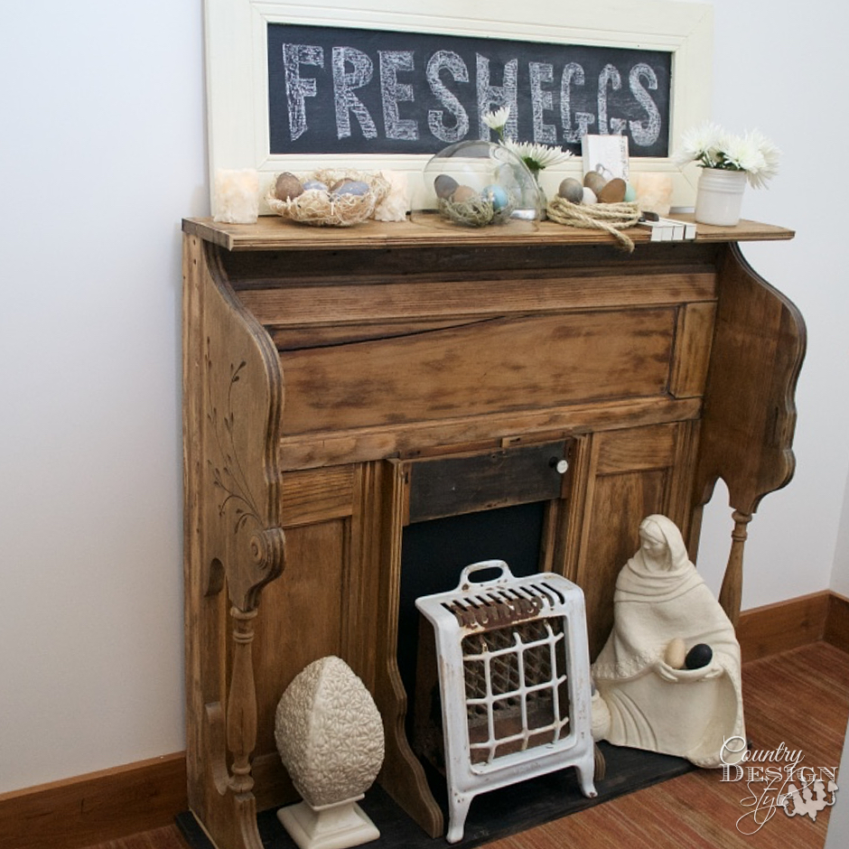 Easter Mantel | Country Design Style | countrydesignstyle.com