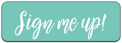 Turquoise Button Sign up | Country Design Style | countrydesignstyle.com