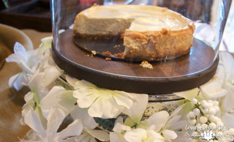Ladies Luncheon Cheesecake | Country Design Style | countrydesignstyle.com
