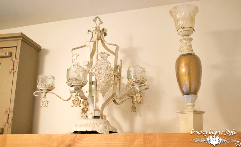 Thrift Store Lamps and Chandeliers | Country Design Style | countrydesignstyle.com