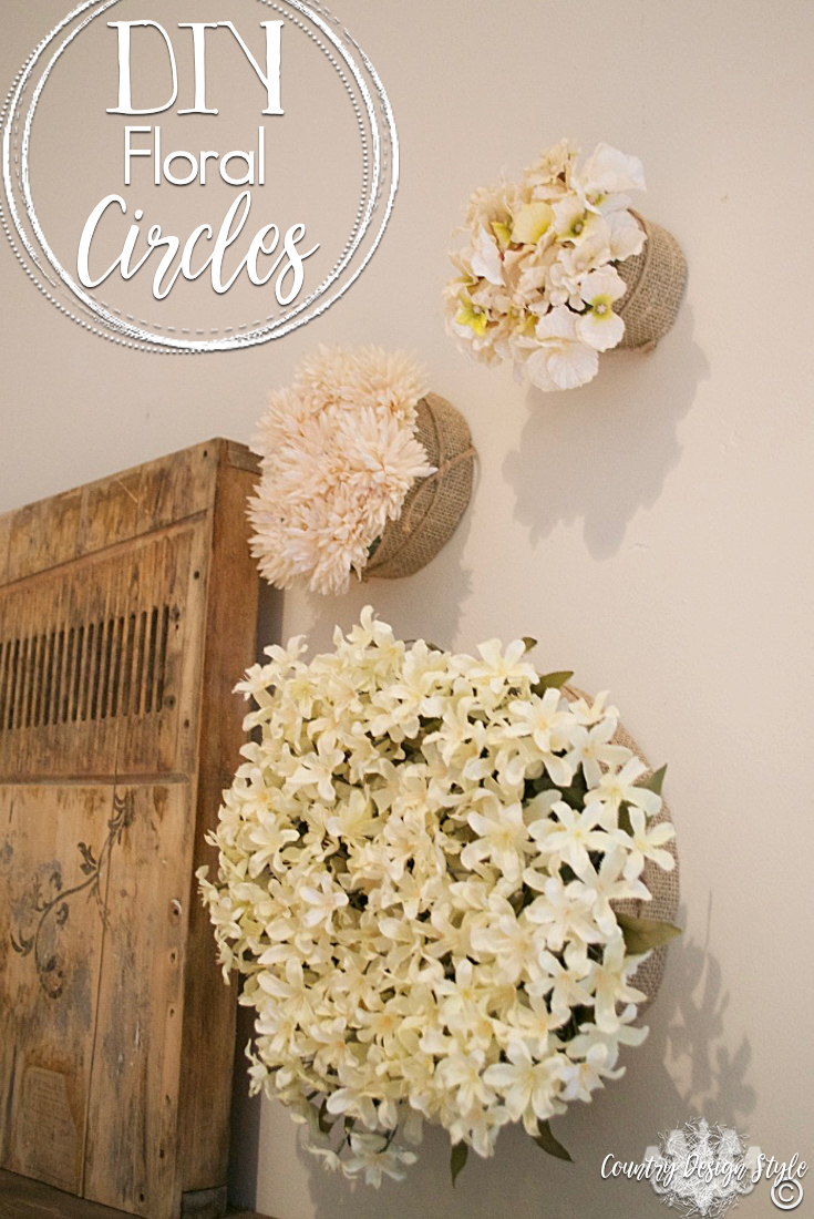 Bouquet-display-circles | Country Design Style | countrydesignstyle.com