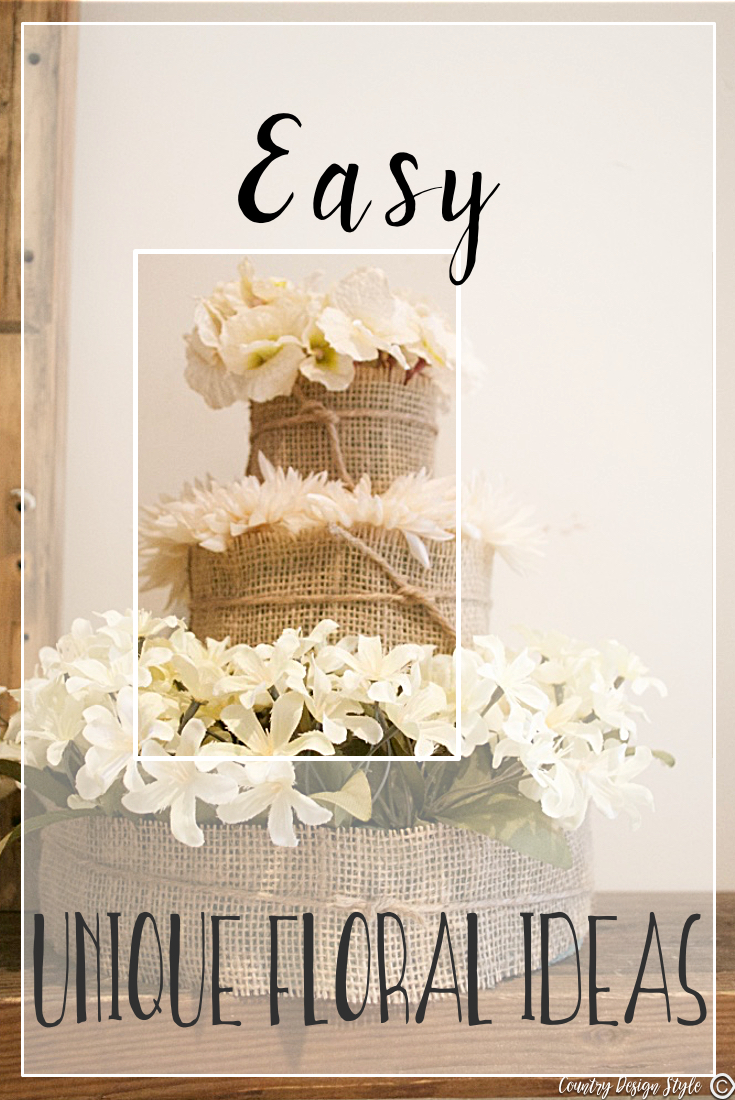 Bouquet-display-ideas-easy | Country Design Style | countrydesignstyle.com
