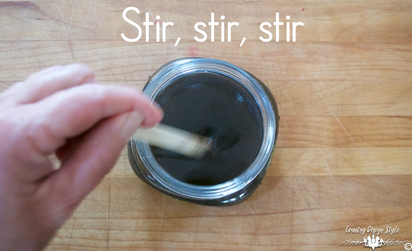 Homemade-Wax-for-chalk-based-paint-dark-wax | Country Design Style | countrydesignstyle.com