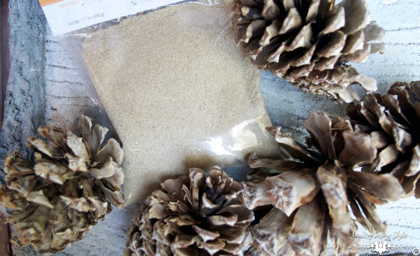 how-to-bleach-pine-cones-plus-sandy-country-design-style-countrydesignstyle-com