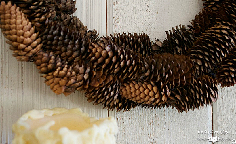 How to Make a Pine Cone Wreath FAST!