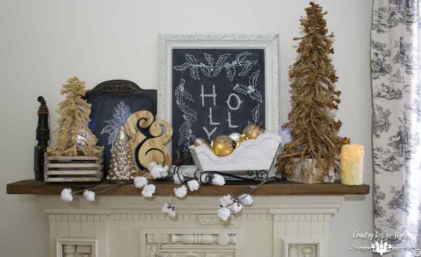 diy-christmas-mantel-decor-and-lights-country-design-style-countrydesignstyle-com