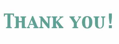Thank you | Country Design Style | countrydesignstyle.com