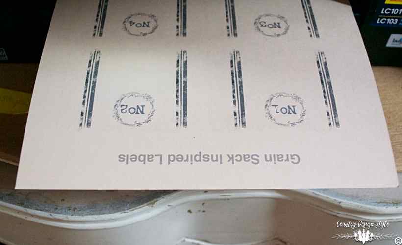 Farmhouse Style Labels - Country Design Style